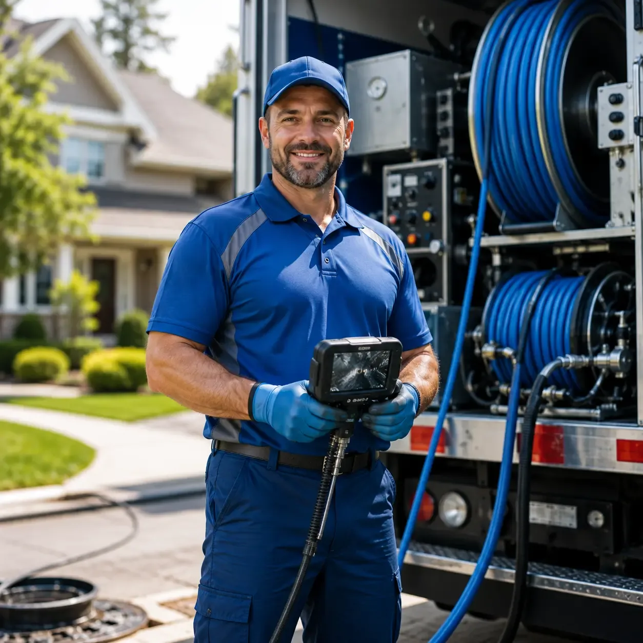 Local outdoor drain cleaning specialists in Frankfort, SD